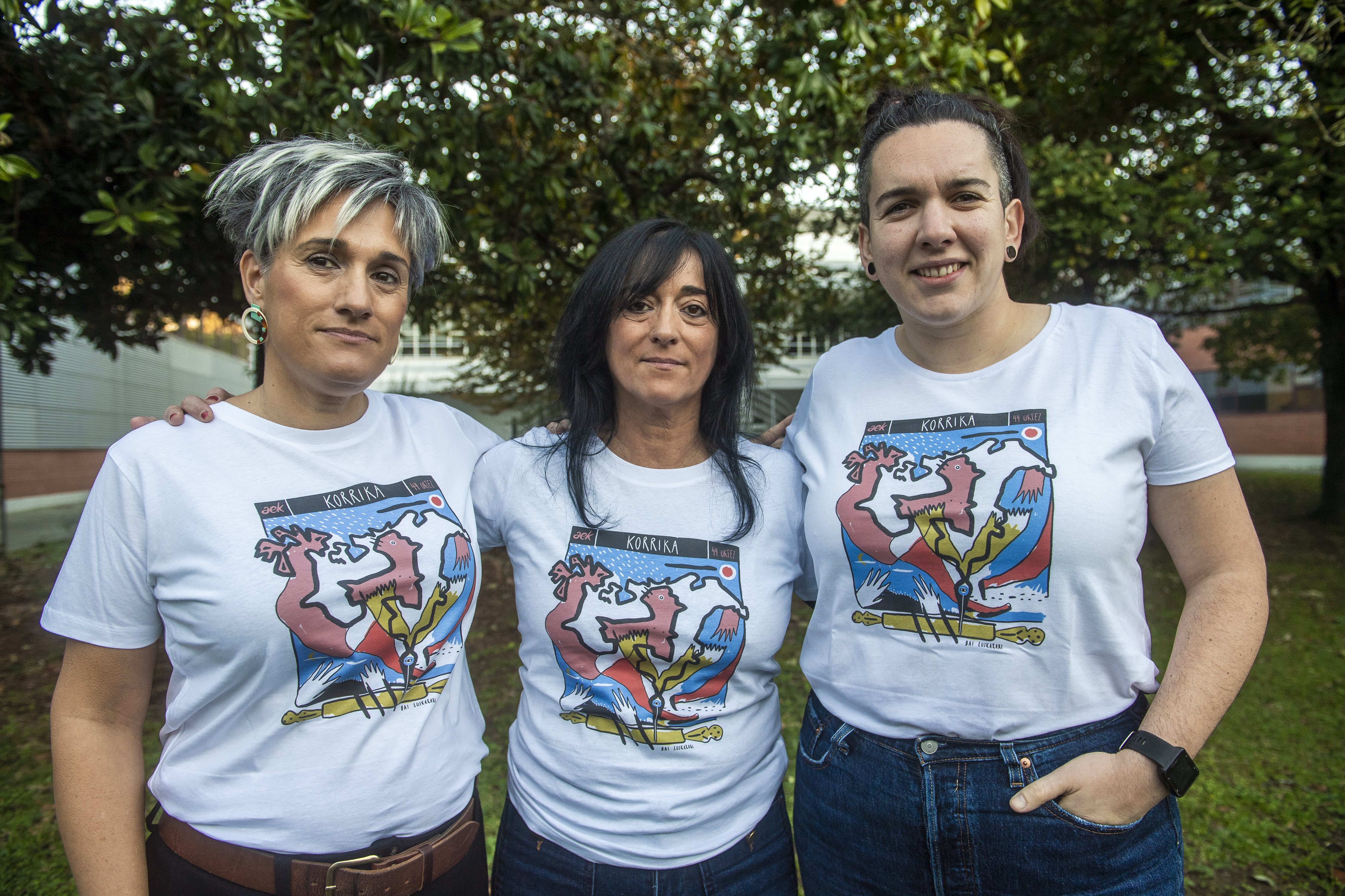 Camiseta conmemorativa en el 44 aniversario de Korrika